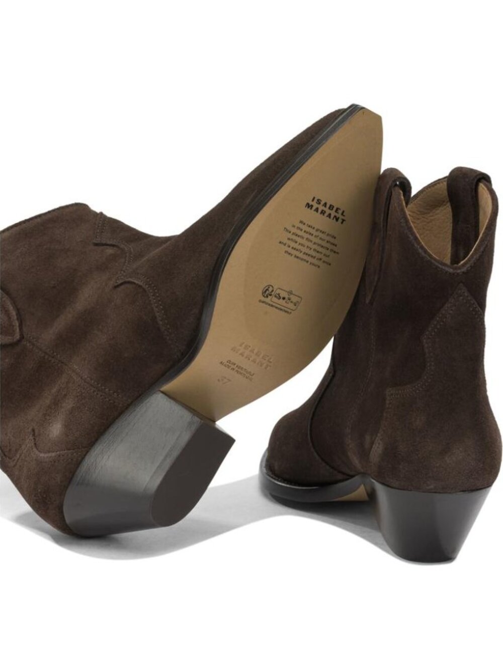 Isabel Marant Dewina Cowboy Boots IT 37 Women - Picture 5 of 5